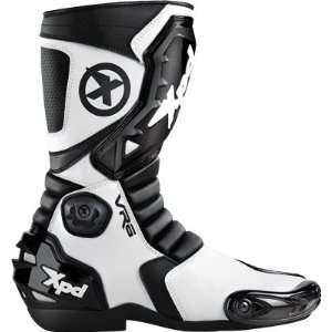  Spidi VR6 Sport Boot Black/White Euro 44/US 10   S58 011 