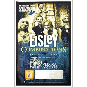 Eisley   Posters   Limited Concert Promo: Home & Kitchen