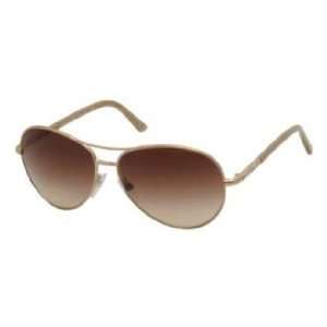 Burberry Sunglasses 3053 / Frame: Rose Gold Lens: Brown Gradient 