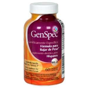 GenSpec Genetically Specific Weight Loss Formula 2, Hispanic Weight 