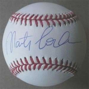    Marty Cordova Signed Baseball   American League