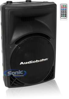 Audiobahn ADJA15J 1000W 15 Amplified DJ Loudspeaker System w/ USB/SD 