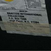 Brayton International Leather Umbrella Club Armchair  