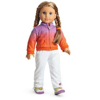   Box American Girl Doll of the Year Mckennas Warm Up Outfit Gym Ltd Ed