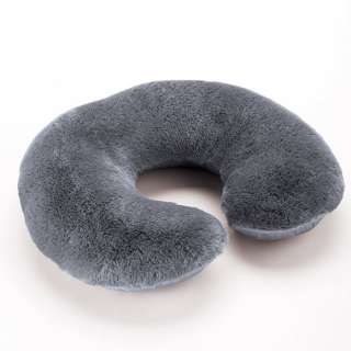 nap Luxe Travel Pillow   Gray, from Brookstone  