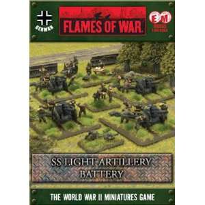  German SS Light Artillery Battery Toys & Games