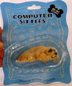   SPANIEL Adorable COMPUTER SITTER New in pkg by BIG SKY CANINE  