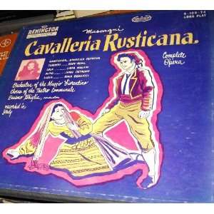   Cavalleria Rusticana 2 LP BOX SET Vassilka Petrova Eddy Ruhl Music