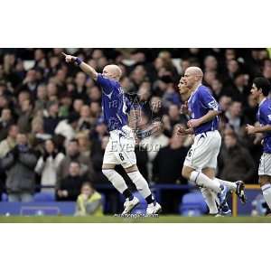  Everton v Blackburn Rovers Andrew Johnson celebrates after 