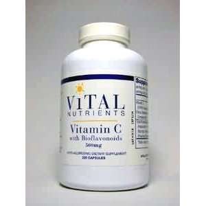 Vital Nutrients   Vitamin C w/Bioflavonoids 500 mg 220caps [Health and 