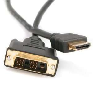  50ft HDMI Male to DVI Male (M/M) Cable with Gold Plated 