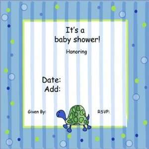  Baby Turtle Shower Invitations: Baby