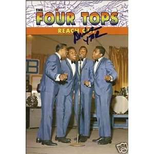  DUKE FAKIR Signed FOUR TOPS DVD REACH OUT with COA 