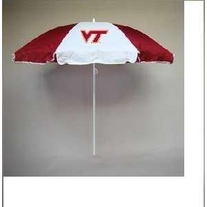  NCAA Virginia Tech Hokies 72 Beach / Tailgater Umbrella 