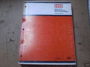 CASE 1270 AGRI KING TRACTOR PARTS CATALOG  