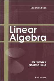 Linear Algebra, (0817642943), Jin Ho Kwak, Textbooks   