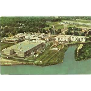 1960s Vintage Postcard Chemical Manufacturing Plant   Parke Davis 