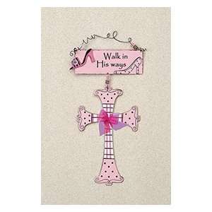    14 Metal Home Dcor Rustic His Way Vintage Cross: Home & Kitchen