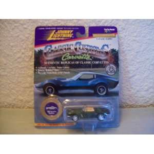   Johnny Lightning Classic Customs Corvette 1962 Roadster: Toys & Games
