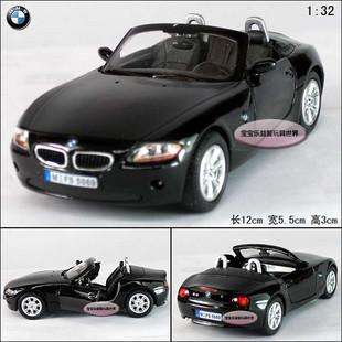 New BMW Z4 Open 132 Alloy Diecast Model Car Black B075d  