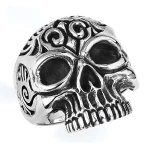  Stainless Steel Casting Skulls Ring SIZE 13 Jewelry
