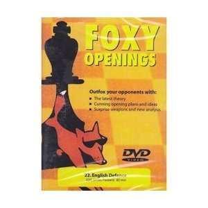  Foxy Openings #22 English Defence (DVD)   Plaskett Toys 