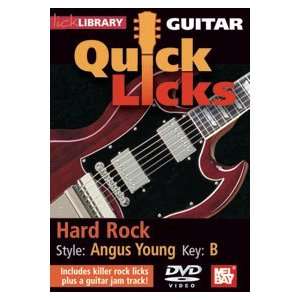  Guitar Quick Licks   Angus Young Style DVD Everything 