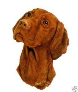 VIZSLA DOG 6 inch Fabric Squares to Quilt  