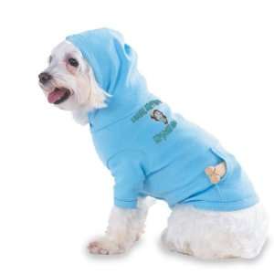   Guy Hooded (Hoody) T Shirt with pocket for your Dog or Cat LARGE Lt