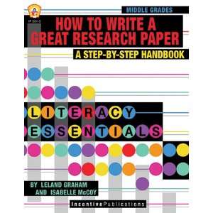  How To Write A Great Research Paper