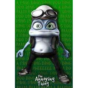  CRAZY FROG GREEN ANNOYING THING 24X36 POSTER #3453S 