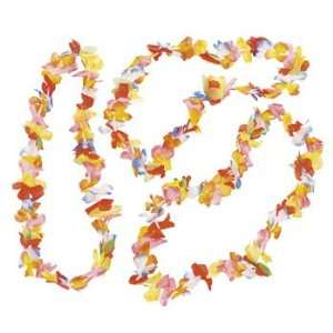  Ruffle Petal Flower Leis   Costumes & Accessories & Leis 