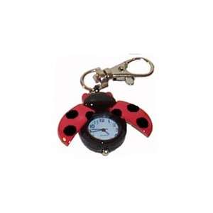  Red Ladybug Keychain Watch 