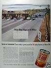 1940s SHELL X 100 MOTOR OIL AD TOLL BOOTH PRINT AD
