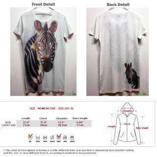 Zebra Scarf Womens Graphic T Shirts Sleeve TOP TEE  