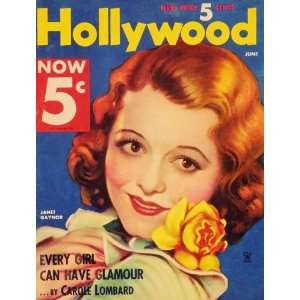  Janet Gaynor 11 x 17 Poster