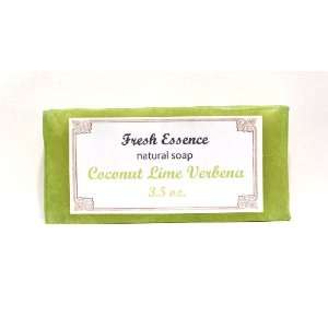 Fresh Essence Natural Soap   Coconut Lime Verbena: Beauty