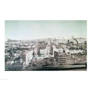  View of Utica City, New York State   Poster (24x18 