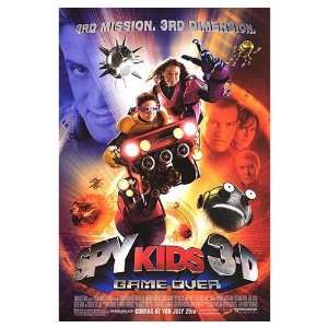  Spy Kids 3 D Original Movie Poster, 27 x 40 (2003): Home 