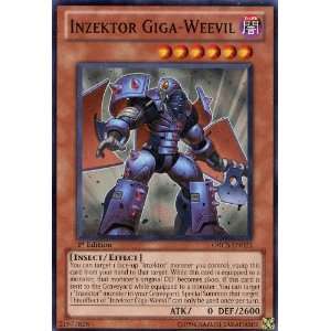  Yu Gi Oh   Inzektor Giga Weevil # 22   Order of Chaos 