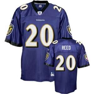  Ed Reed Purple Reebok NFL Baltimore Ravens Kids 4 7 Jersey 