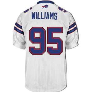  2011 Buffalo Bills jersey #95 Williams white jerseys size 