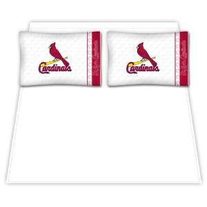  St. Louis Cardinals Queen Sheet Set: Sports & Outdoors