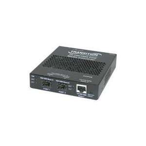 Transition Networks Power over Ethernet PSE Media Converter   1 x RJ 