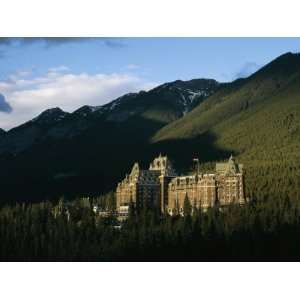  The Banff Springs Hotel, Nestled in an Evergreen Forest 