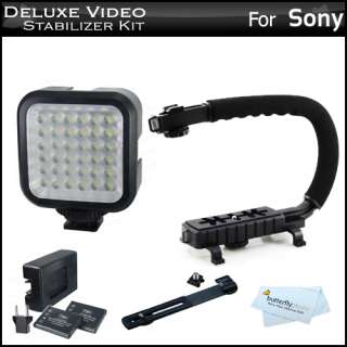 LED Video Light + Video Stabilizer Kit For Sony SX44 661799194471 