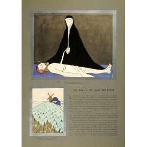 1935 Article Prints Jean Goulden Champleve Enamel Art Pieta Trout 