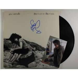  Gino Vannelli Autographed Brother to Brother Record 