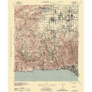 USGS TOPO MAP CALABASAS CALIFORNIA (CA) 1944:  Home 