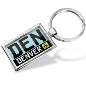 Keychain Airport code DEN / Denver country: United States   Hand 
